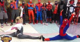 Spider-Man: SPIDER-VERSE vs Comic Con! Epic Cosplay Battle - The Sean Ward Show
