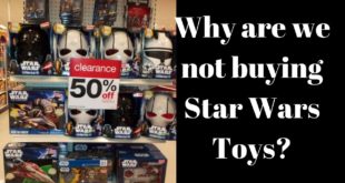 Star Wars Toys Not Selling. No one is buying.
