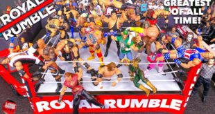 WWE ROYAL RUMBLE ACTION FIGURE MATCH! GREATEST OF ALL TIME!