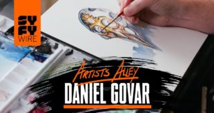 Watch Daniel Govar Paint An Android (Artists Alley) | SYFY WIRE
