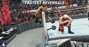 60 Fastest Finisher Reversals ever in WWE Games!
