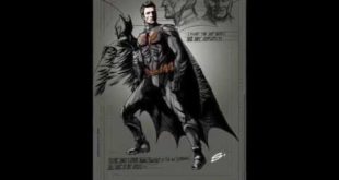 Ben Affleck as Batman Comic Book Concept Art