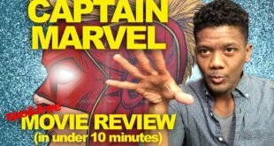 CAPTAIN MARVEL: Spoil-Free Movie Review + Concept Art (all in under 10 minutes)