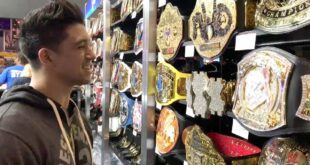 Check out the WrestleMania Superstore with TJ Perkins