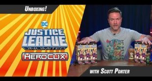 DC Comics HeroClix Justice League Unlimited Unboxing Day 1