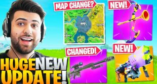 EVERYTHING Epic Didn't Tell You In The *HUGE* New Update! (Fortnite Battle Royale Patch Notes)