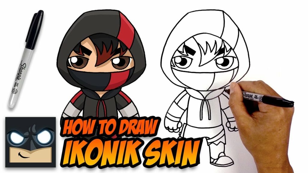 How to Draw Fortnite Ikonik Skin Step-by-Step Tutorial