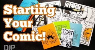 How to Make Your First Comic Book (An Easy Way to Start)