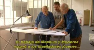 Jean Giraud "Moebius"  and Jean Claude Mezieres art concept in Fifth Element (sub Español)