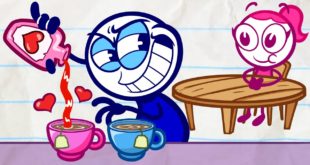 Pencilmate's Favorite Pasta! | Animated Cartoons Characters | Animated Short Films | Pencilmation