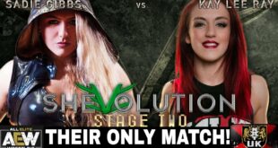 Sadie Gibbs [AEW] vs Kay Lee Ray [WWE NXTUK] - Their Only Match!