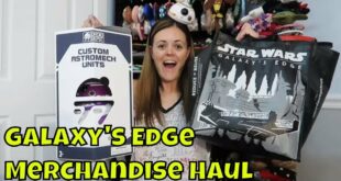 Star Wars Galaxy's Edge Merchandise Haul!!! - Disneyland 2019
