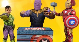 Thanos Steals Our Toy Box Avengers Fun With CKN Toys