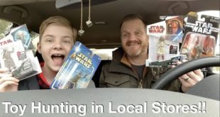 Toy Hunting for discount Star Wars toys, Action figures for our Action figure Cave!