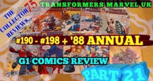 Transformers Marvel UK Comics Review Part 21 1988 Annual + #190 - #198