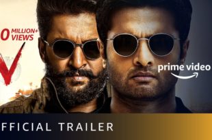 V - Official Trailer | Nani, Sudheer Babu, Aditi Rao Hydari, Nivetha Thomas | Sept 5