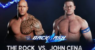 WWE 2K18 - The Rock vs John Cena - Gameplay (PS4 HD) [1080p60FPS]