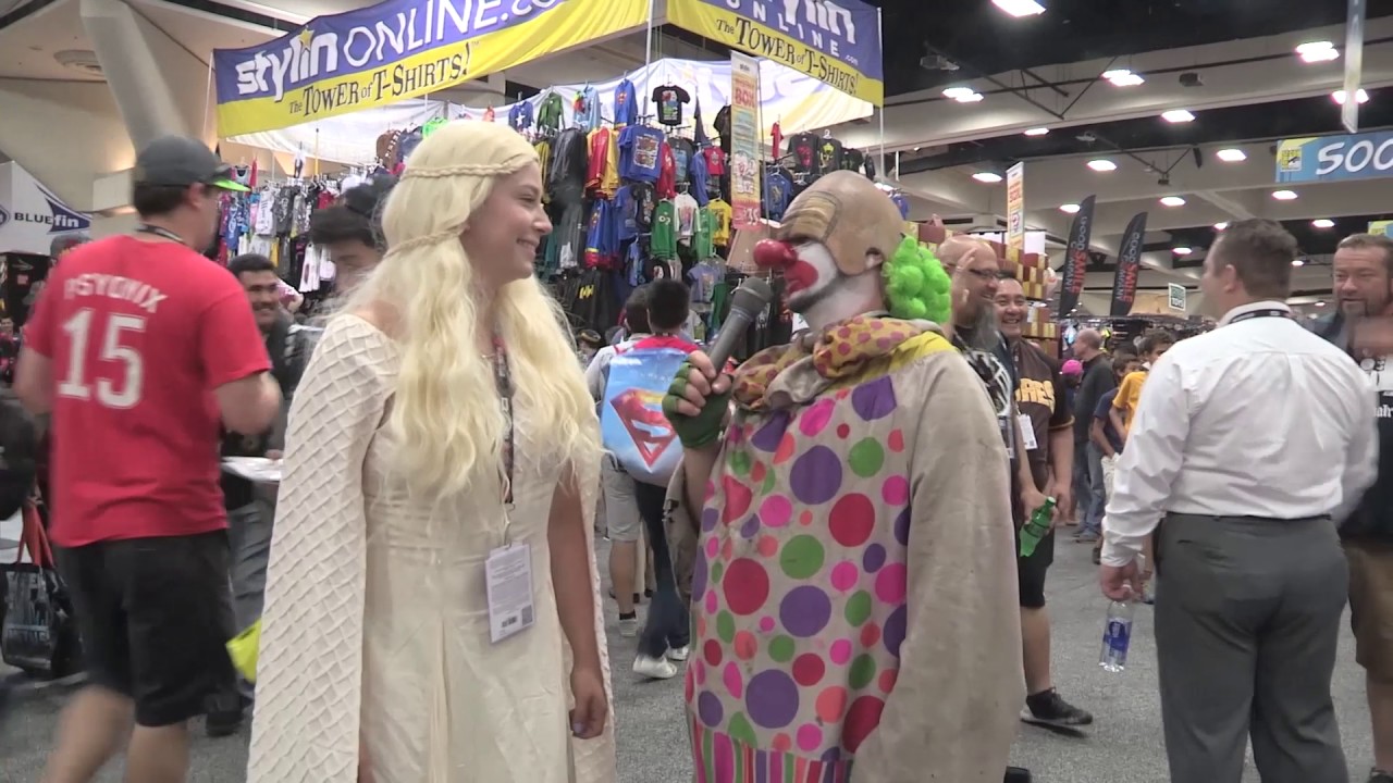 Yucko the Clown comic con At SDCC Video