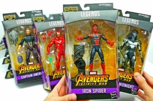 AVENGERS INFINITY WAR Marvel Legends Complete Set! With Build a Figure THANOS!
