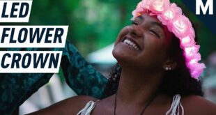 An LED Flower Crown Will Take You To The Next Level | Mashable