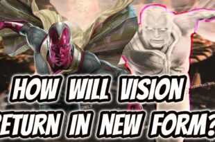 Avengers 4 Concept Art: How will Vision Return and Why he looks so different? Explained!!