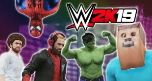 CHILDHOOD HEROES BATTLE IT OUT!! - NEW FUNNY WWE 2K19 GAME (ONLINE MULTIPLAYER)