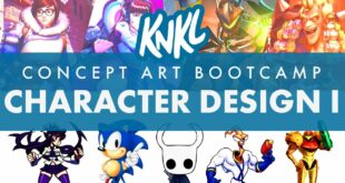 Concept Art BOOT CAMP 7: Character Design I (3 Keys to a successful character!)