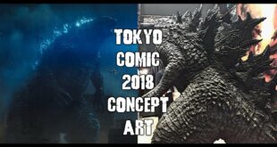 Godzilla King of the Monsters Tokyo Comic Con Concept Art/Monster Designs