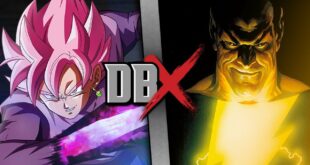 Goku Black VS Black Adam (Dragon Ball Super VS DC Comics) | DBX