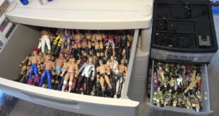 How I Organize My WWE Toys!!!!!!