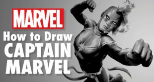 How to Draw Captain Marvel LIVE w/ Todd Nauck! | Marvel Comics