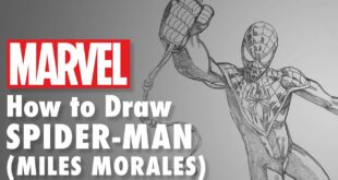 How to Draw Spider-Man (Miles Morales) with Mike Hawthorne! | En Español