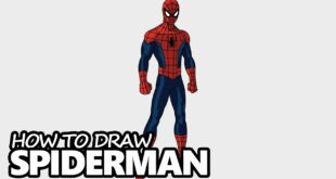 how to draw spiderman Easy Step by Step Video Lesson