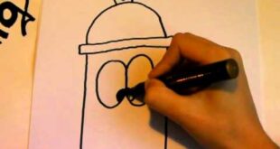 How to draw a funny cartoon character by Maxi