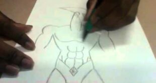 How to draw super hero, Tick man