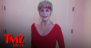 Jane Fonda Leads Celebrity Exercise Video to Encourage Voting | TMZ TV