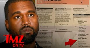 Kanye West on CA Ballot as Vice Presidential Candidate | TMZ TV