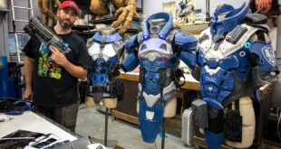 Making Sci-Fi Armor for a Video Game Trailer