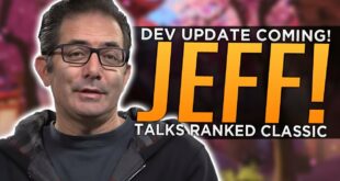 Overwatch: Jeff Talks Ranked Classic, Stun NERFS & 2CP Rework - Developer Update Coming!