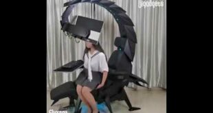 Scorpion Gaming Chair Cluvens Imperator Works IW SK Workstation for  esports Epic Cool Gadgets Tech.