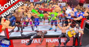 WWE ROYAL RUMBLE ACTION FIGURE MATCH! 2019 Prediction!