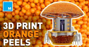 3D-Printing With Orange Peels
