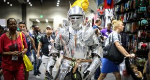Adam Savage Incognito as King Arthur at Comic-Con 2017!