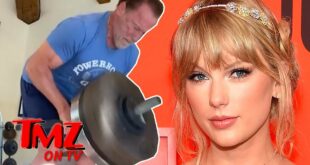 Arnold Schwarzenegger Works Out To Taylor Swift | TMZ TV
