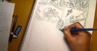 Creating a Comic Book Page Part 1
