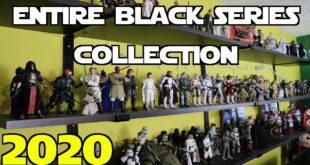 Entire Star Wars Black Series Action Figure Collection & New Shelf Setup - 2020 - Justin