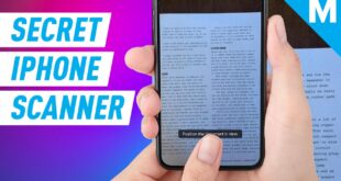 How To Use Your iPhone's Hidden Scanner | Mashable