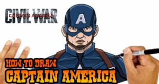 How to Draw Captain America | The Avengers