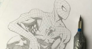 How to Draw Spiderman (Comic book style)