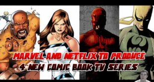 Marvel And Netflix To Produce 4 New Comic Book Live Action TV Series - DareDevil, Luke Cage...